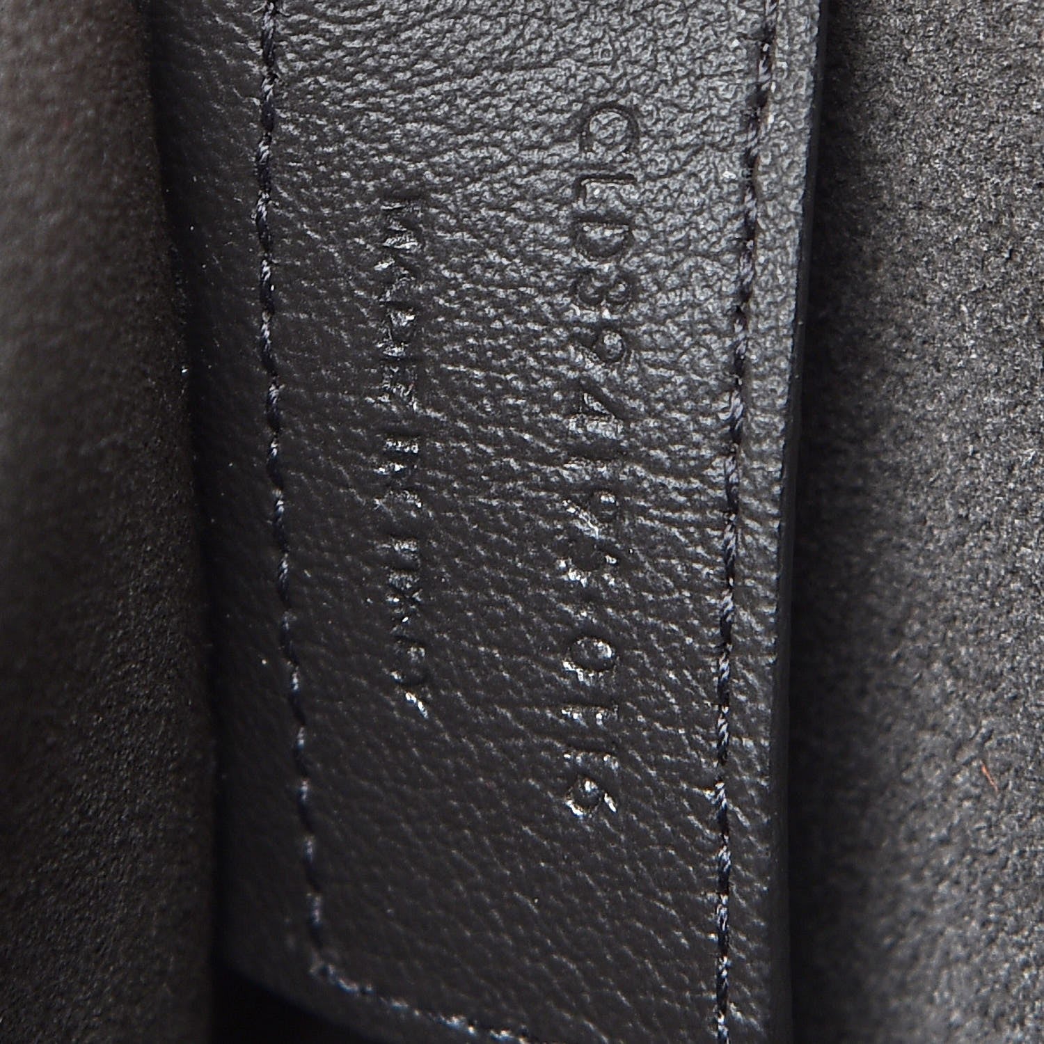 Saint Laurent Calfskin Large Shopping Tote Coal 8 of 9