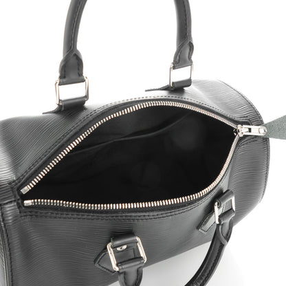 Louis Vuitton Epi Speedy 25 Black 5 of 7
