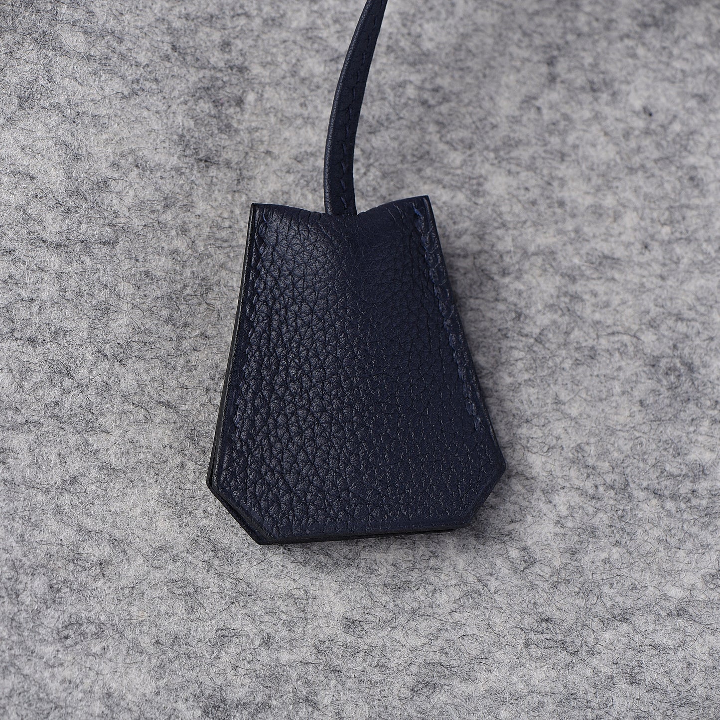 Togo Todoo Feutre HAC Birkin 40 Gris Clair Bleu Nuit