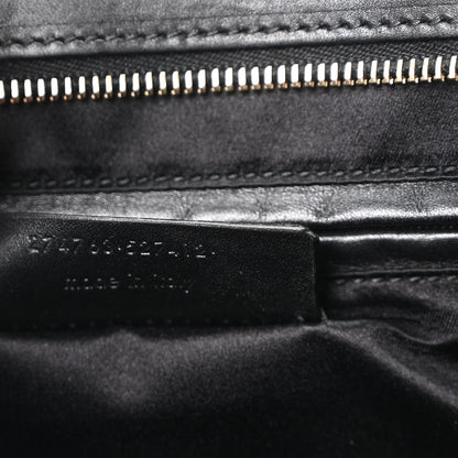 Saint Laurent Textured Calfskin Medium Cabas ChYc Black 7 of 10