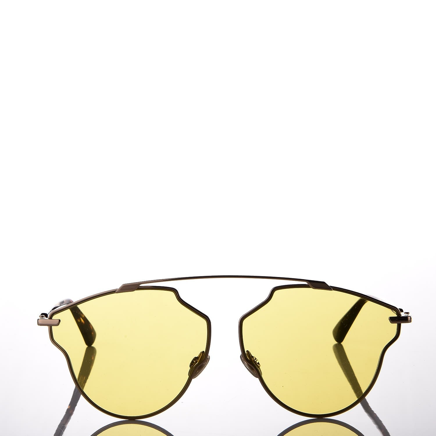 Christian Dior So Real Pop Sunglasses Yellow 2 of 8
