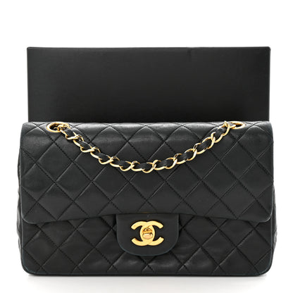 Chanel Lambskin Quilted Small Double Flap Black 14 of 14