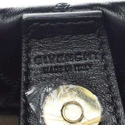 Givenchy Lambskin Quilted Mini GV Bucket Bag Black 8 of 9