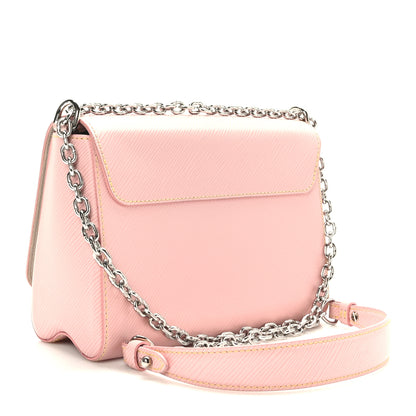 Louis Vuitton Epi Twist Shoulder Bag MM Rose Ballerine 3 of 9