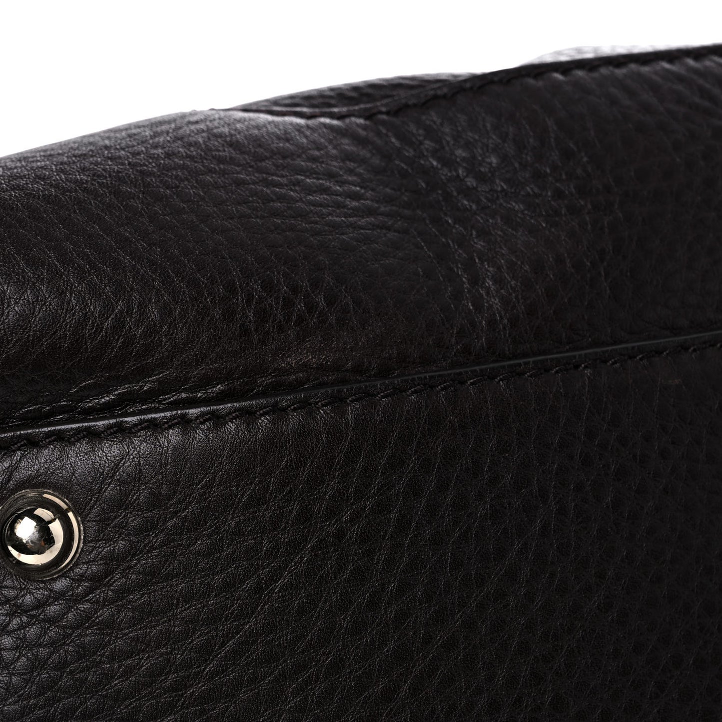 Calfskin Medium Web Heritage Shoulder Bag Brown