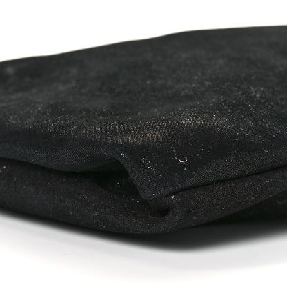 Jimmy Choo Shimmer Suede Callie Clutch Bag Black 4 of 9