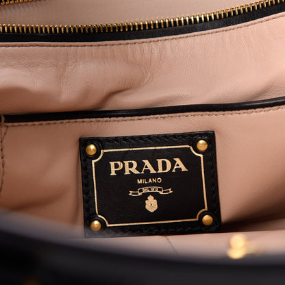 Prada City Calf Tote Black 6 of 9