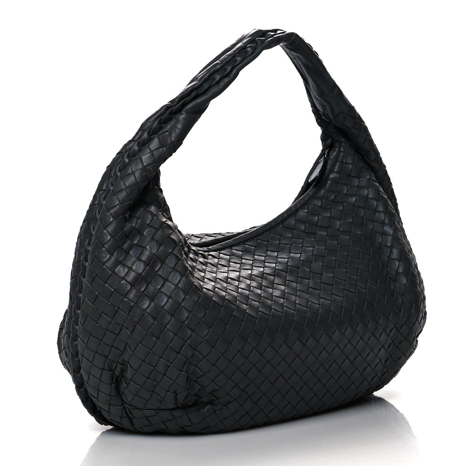 Bottega Veneta Nappa Intrecciato Medium Belly Veneta Hobo Grey 2 of 10