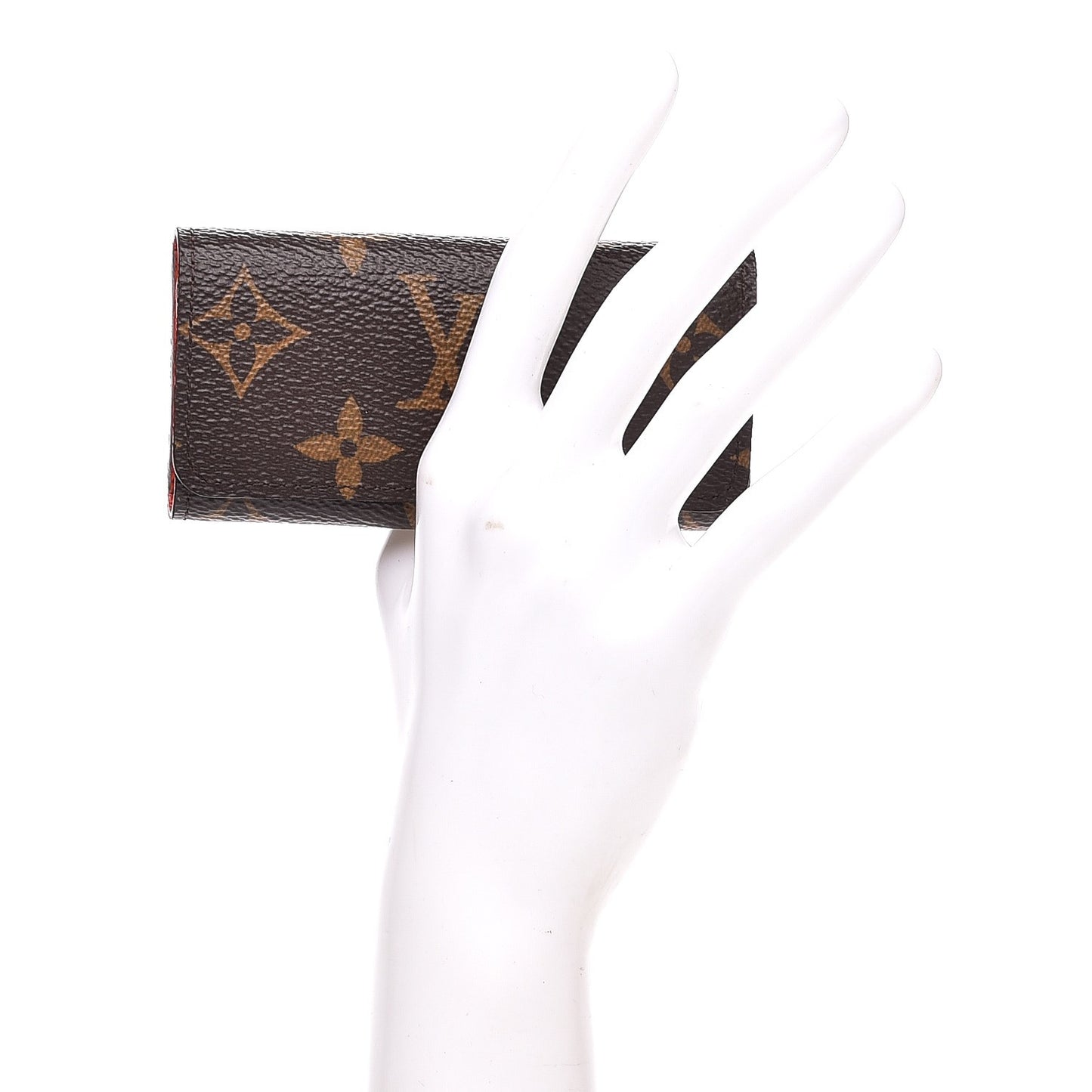 Monogram 4 Key Multicles Holder Poppy