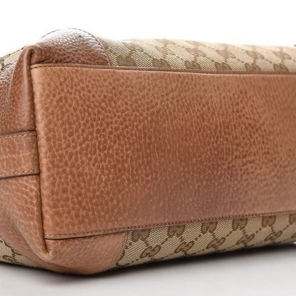 Gucci Monogram Old Libeccio Small Miss GG Hobo Beige Ebony Light Brown 9 of 9