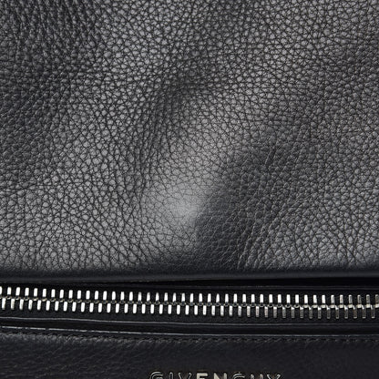 Givenchy Waxy Grained Calfskin Medium Pandora Pure Flap Bag Black 10 of 16