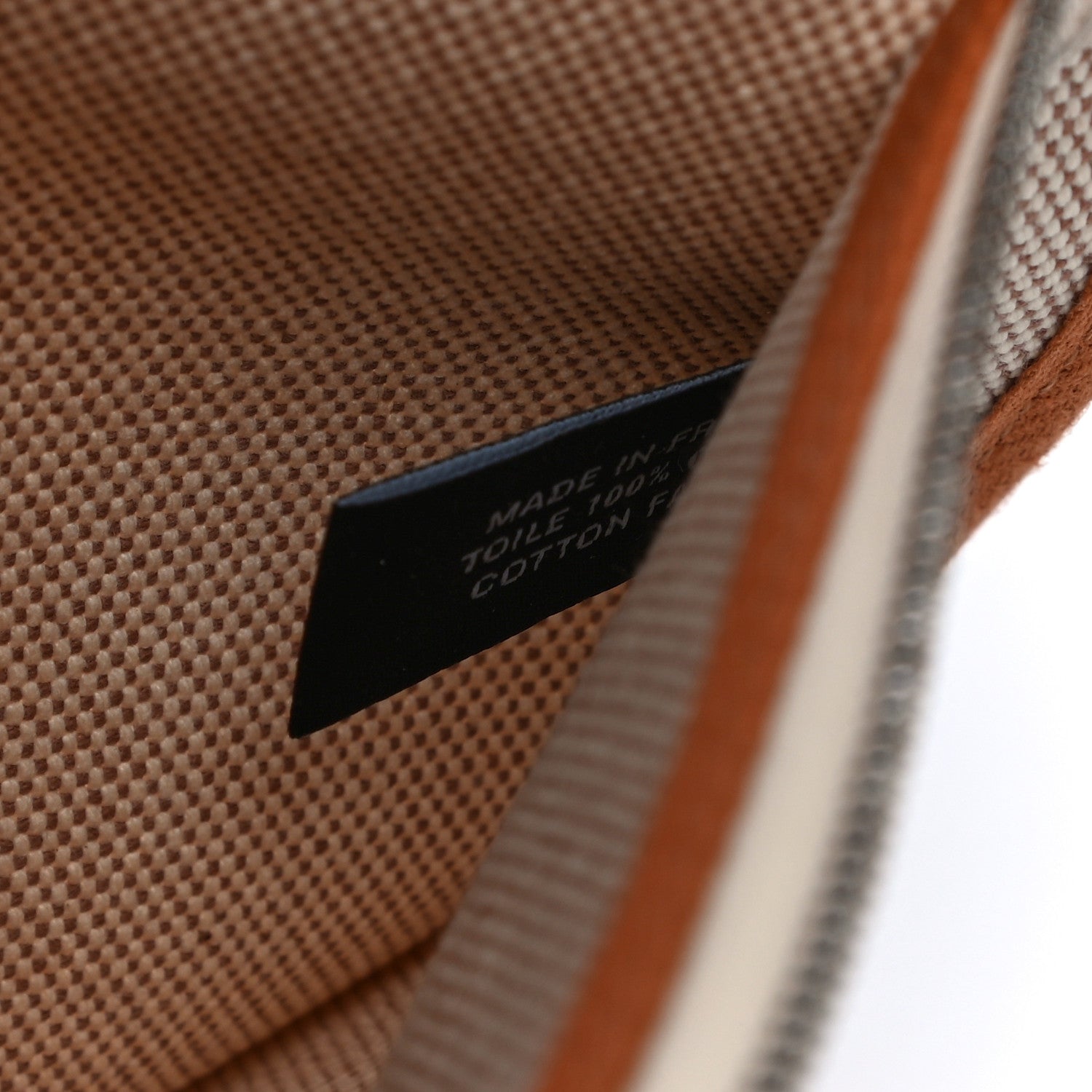 Hermes Vache Hunter Toile Pegase Pop Herbag Zip Retourne 31 PM Capucine Ecru 9 of 23