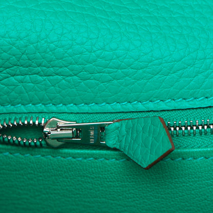 Hermes Taurillon Clemence Kelly Retourne 28 Menthe 20 of 28