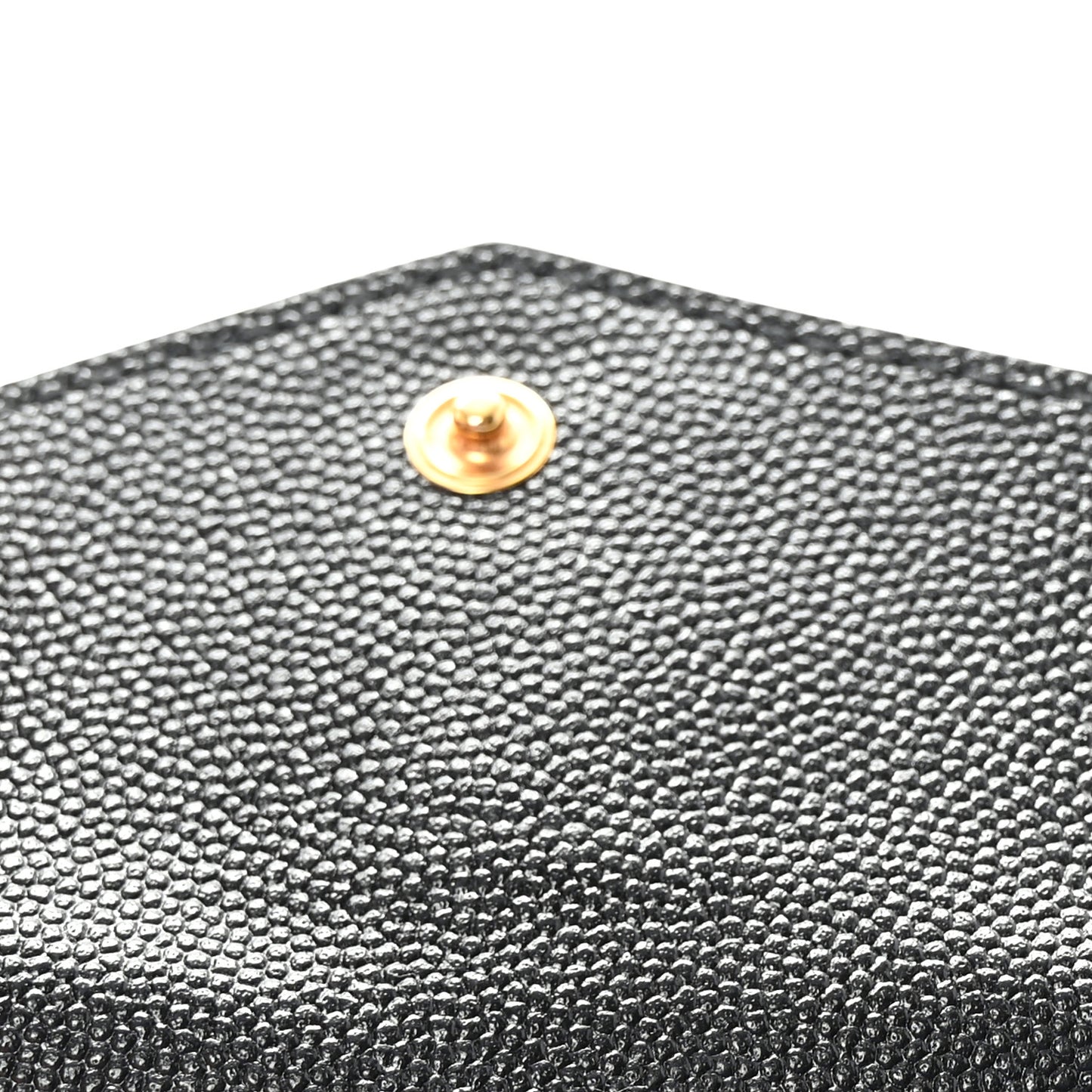 Grain De Poudre Uptown Monogram Card Case Black