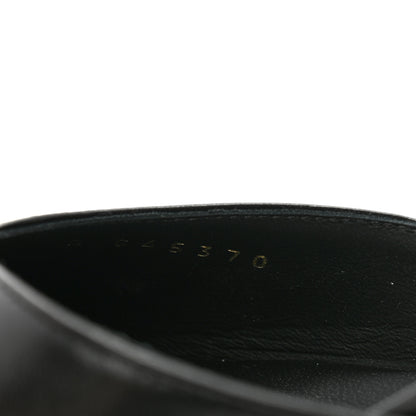 Chanel Lambskin Grosgrain Cap Toe CC Slingback Pumps 40 Black 8 of 11