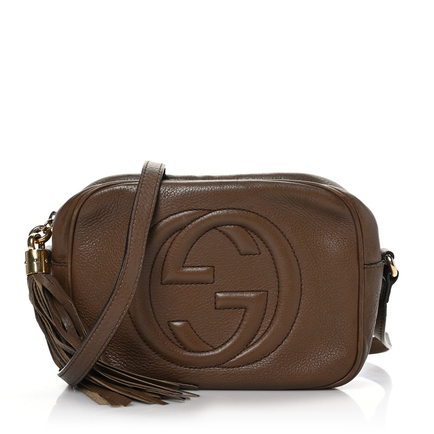 Gucci Cellarius Calfskin Small Soho Disco Bag Acero 1 of 10