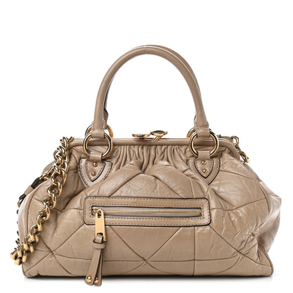 Marc Jacobs Calfskin Patchwork Stam Beige 1 of 8