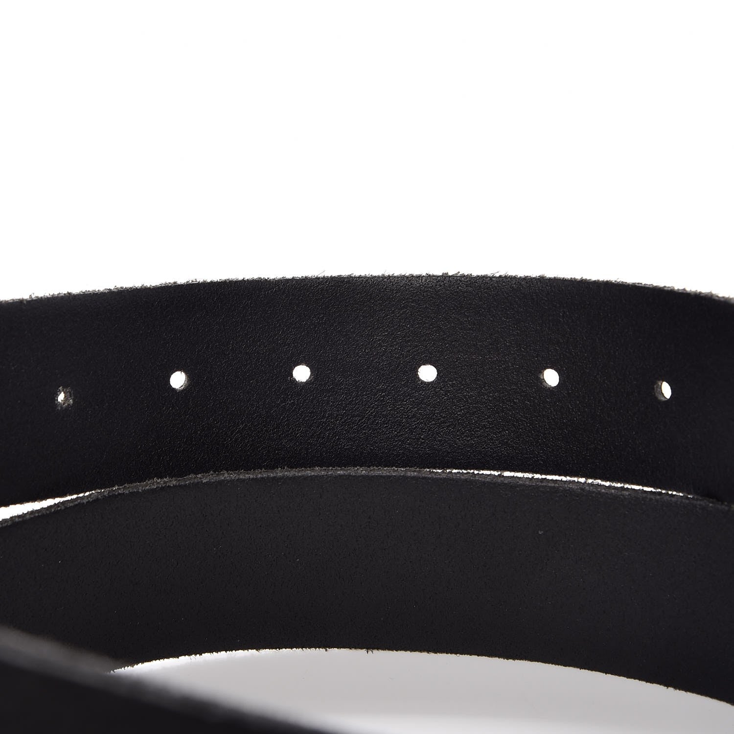 Gucci Calfskin Snake Belt 95 38 Black 4 of 9