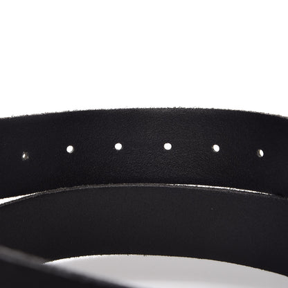 Gucci Calfskin Snake Belt 95 38 Black 4 of 9