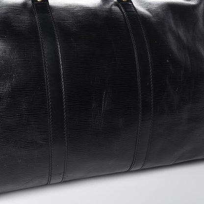 Louis Vuitton Epi Keepall 55 Black 13 of 26