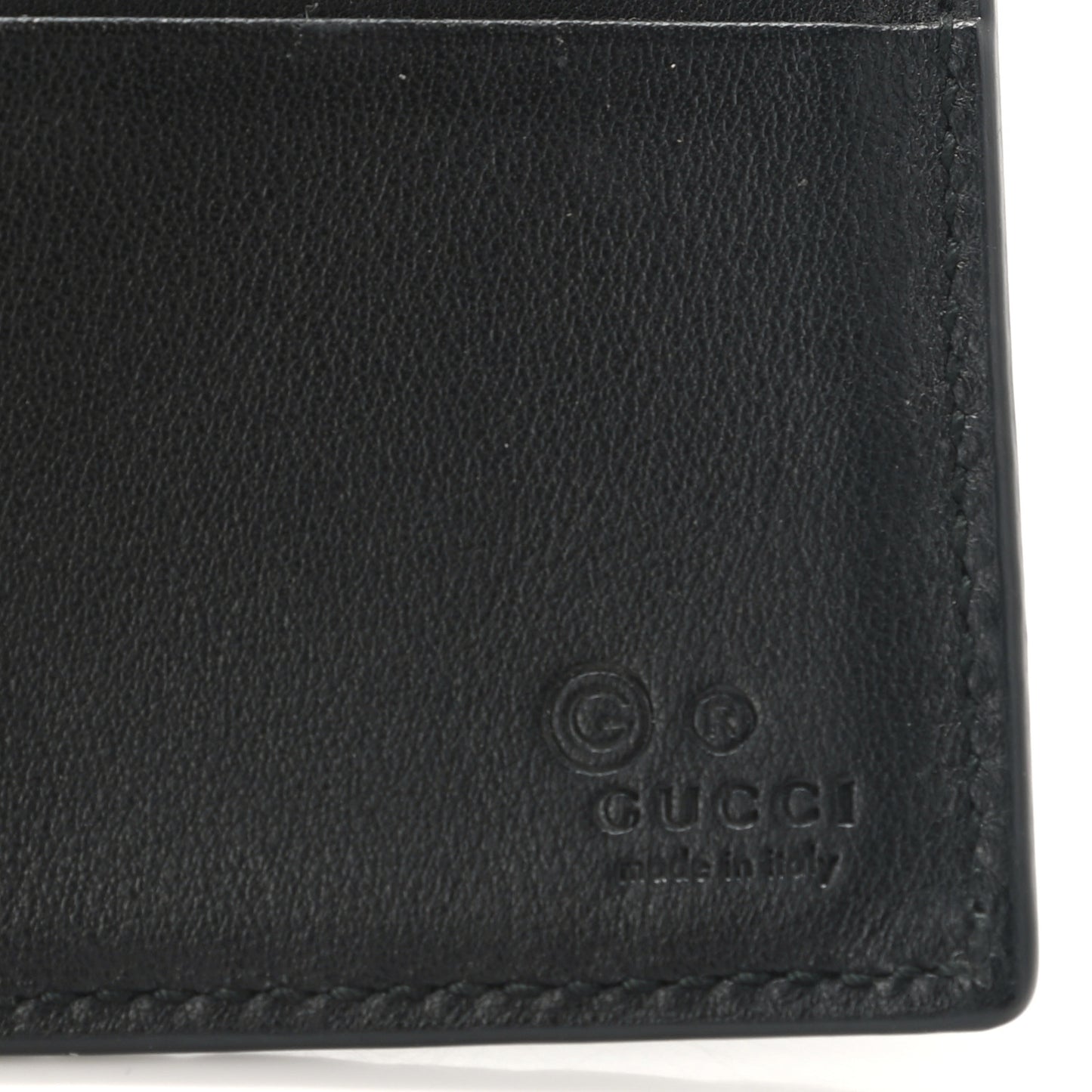 Microguccissima Bi-Fold Wallet Testa di Moro