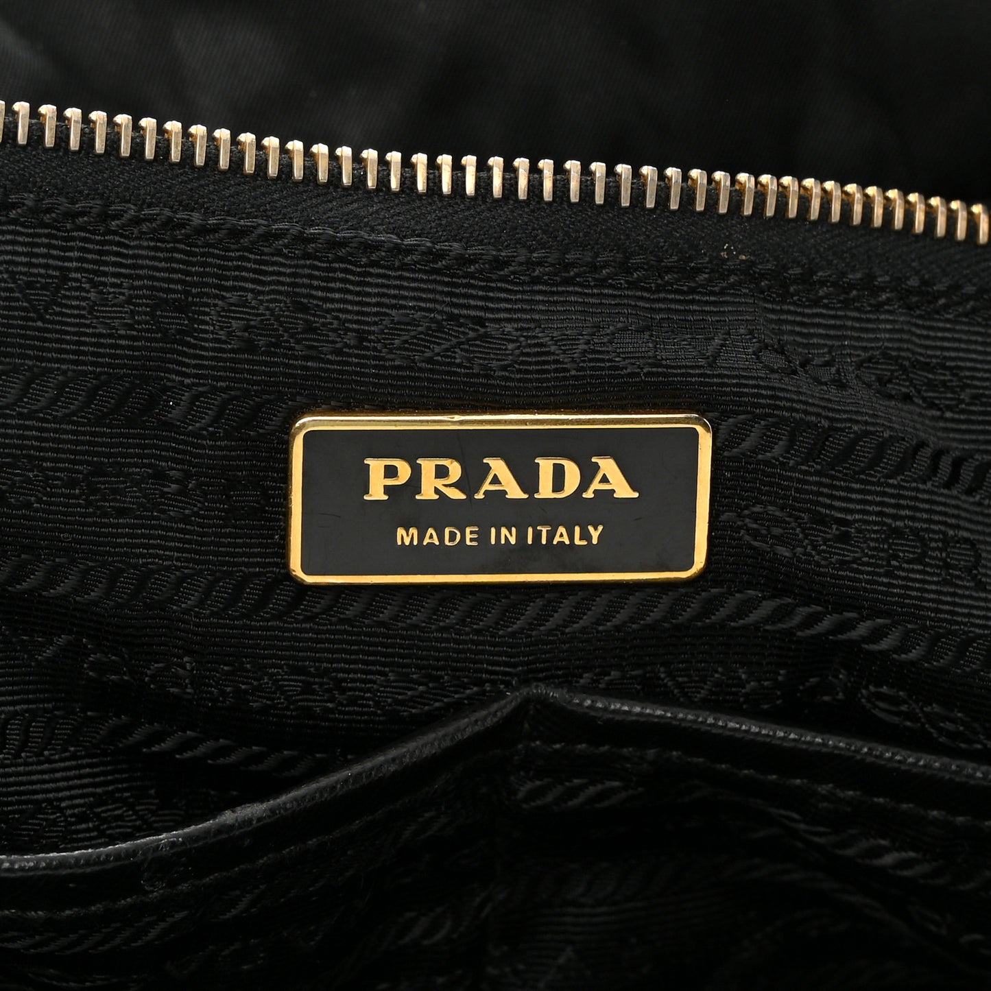 Nylon Vela Baby Bag Black