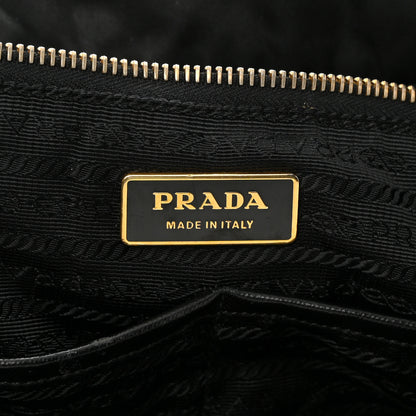 Prada Nylon Vela Baby Bag Black 6 of 20