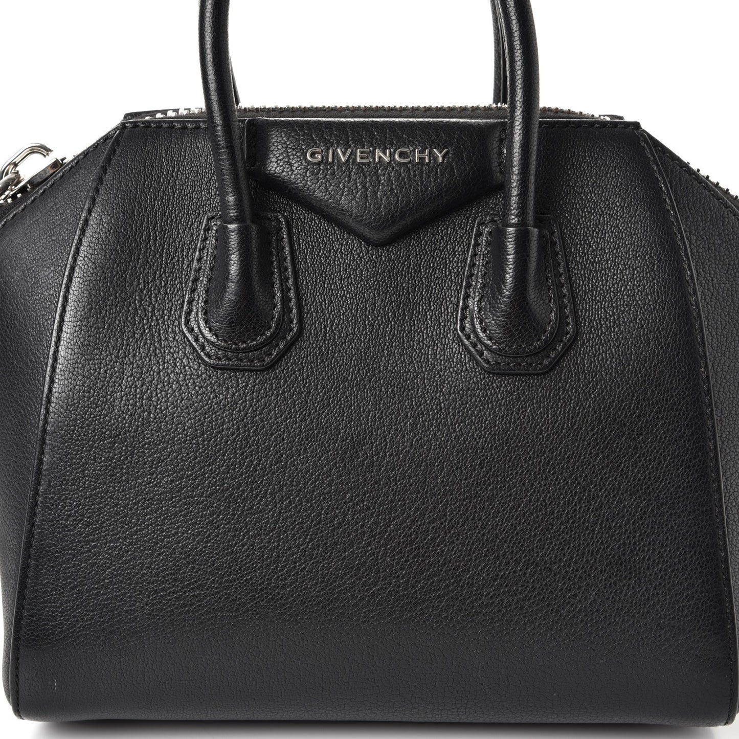Sugar Goatskin Mini Antigona Black