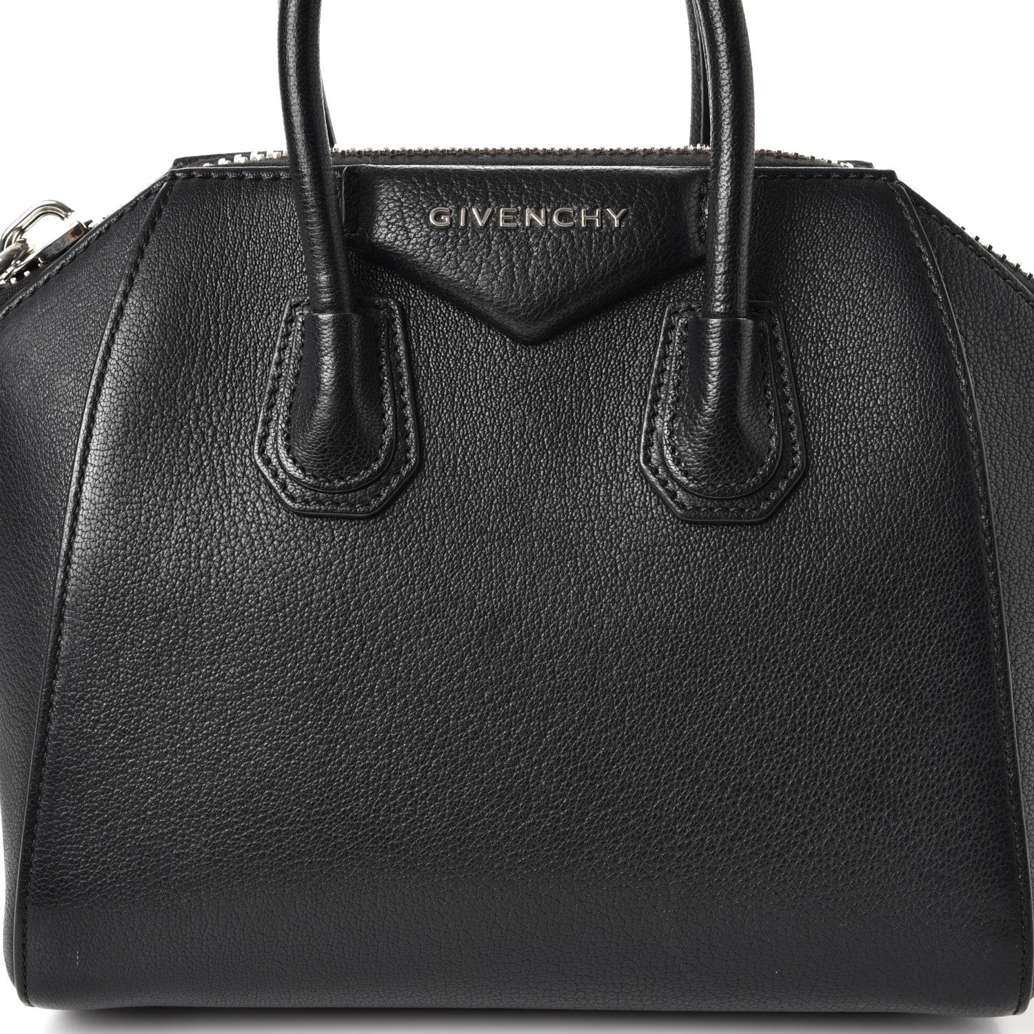 Givenchy Sugar Goatskin Mini Antigona Black 8 of 8