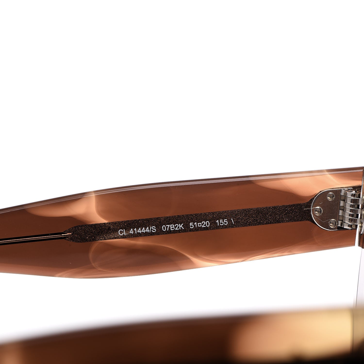 Celine Acetate Kim Sunglasses CL 41444/S Havana Brown 5 of 7