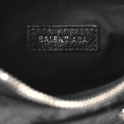 Balenciaga Agneau Arena Le Cagole Shoulder Bag XS Black Black 7 of 11
