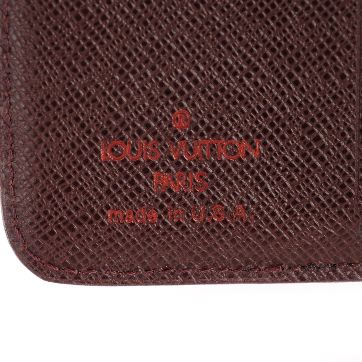 Damier Ebene Zippe Zipped Compact Wallet