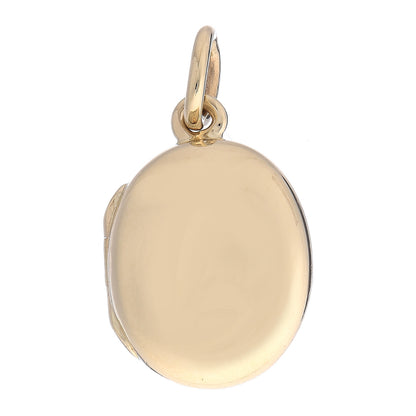 Tiffany 14K Yellow Gold Oval Locket Pendant 1 of 5
