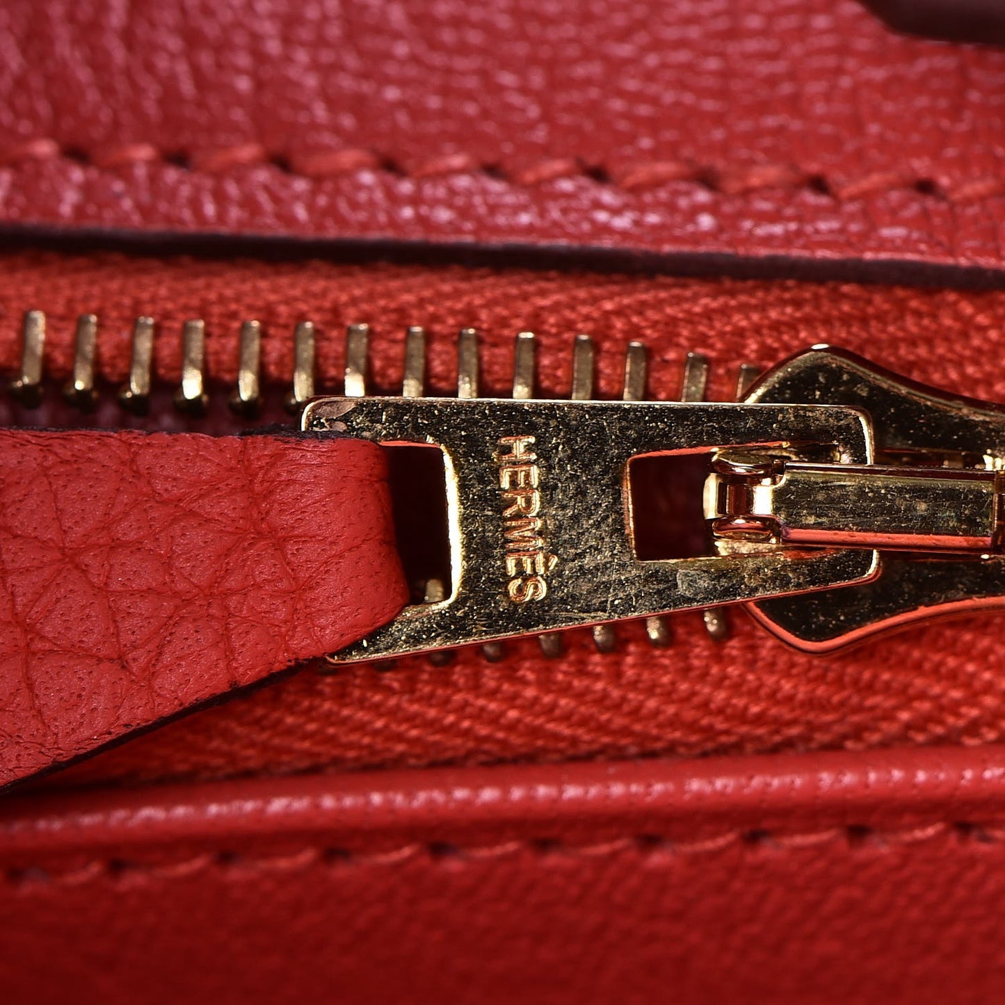 Togo Birkin 30 Rouge Tomate