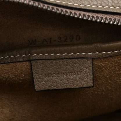 Celine Drummed Calfskin Nano Luggage Souris 7 of 11
