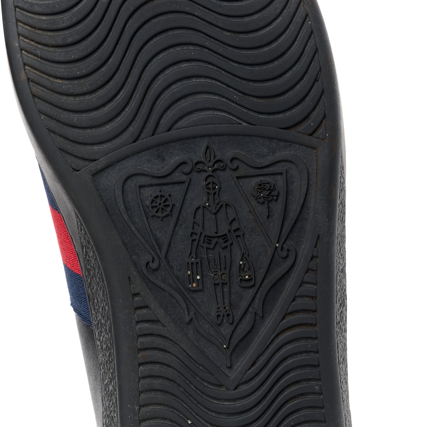 Miro Soft Calfskin Laminated Ayers Web Bee Embroidered Mens Ace Sneakers 10.5 Black Red Flame Night