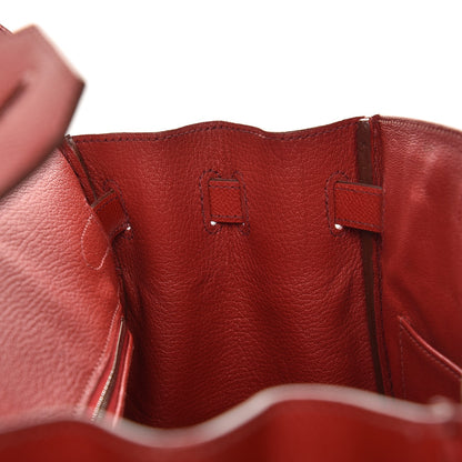 Hermes Epsom Birkin 30 Rouge Garance 19 of 38