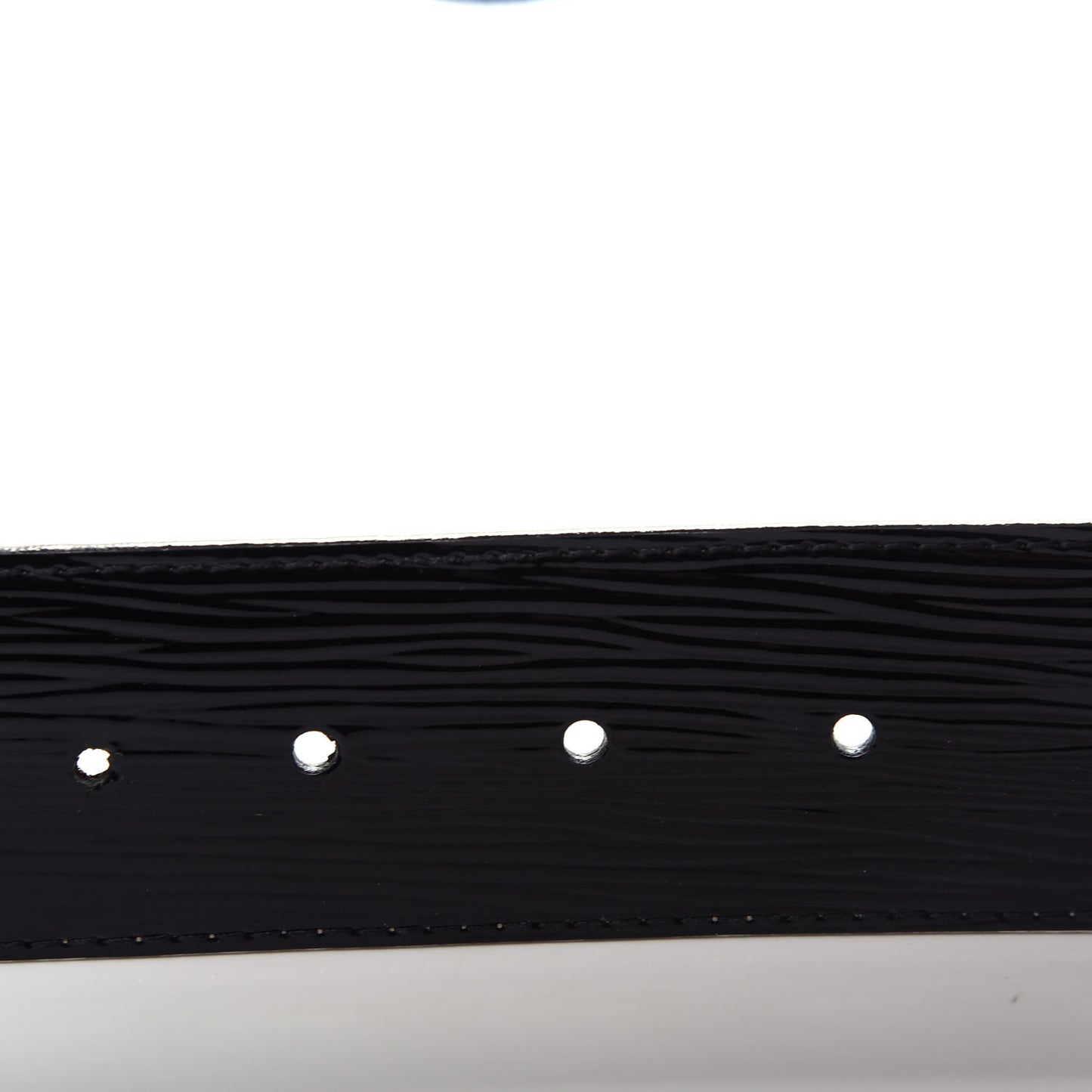 Epi Electric 40mm LV Initiales Belt 90 36 Black