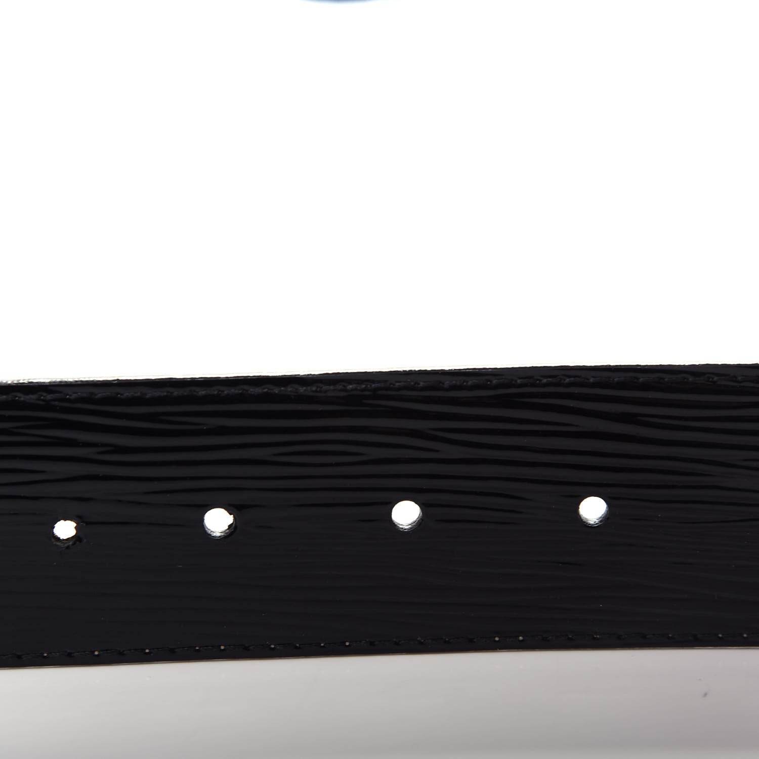 Louis Vuitton Epi Electric 40mm LV Initiales Belt 90 36 Black 3 of 7