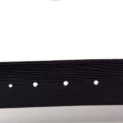 Louis Vuitton Epi Electric 40mm LV Initiales Belt 90 36 Black 3 of 7