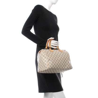 Louis Vuitton Damier Azur Speedy 30 2 of 19