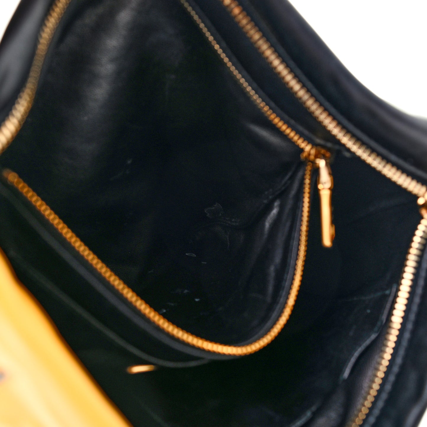 Nappa Pop Girl Zip Pouch Black