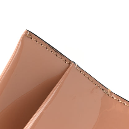 Christian Louboutin Patent Loubi Twist Zip Clutch Bag Nude 8 of 8