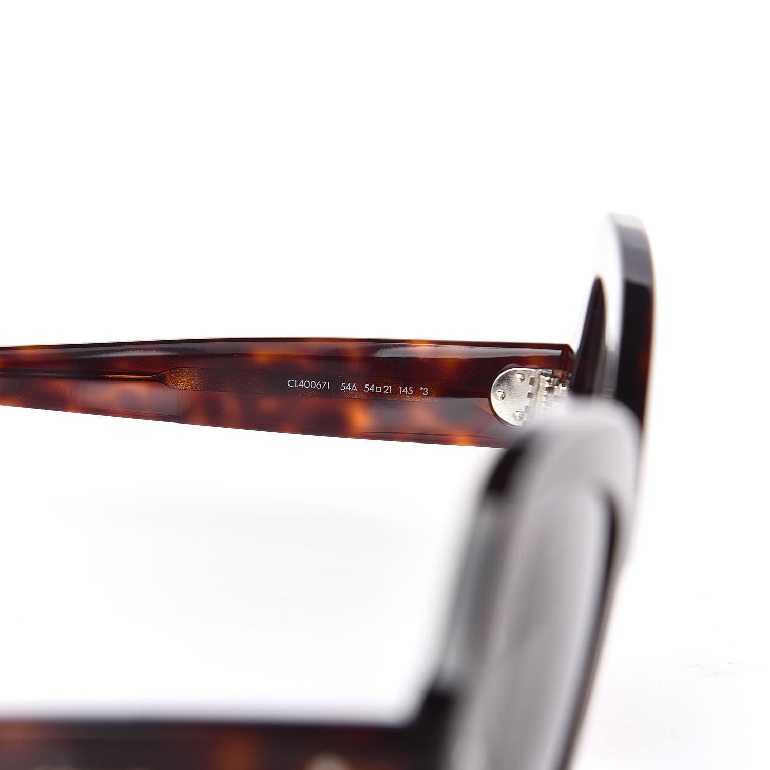 Celine Acetate Butterfly Sunglasses CL 40067I Red Havana Smoke 5 of 7
