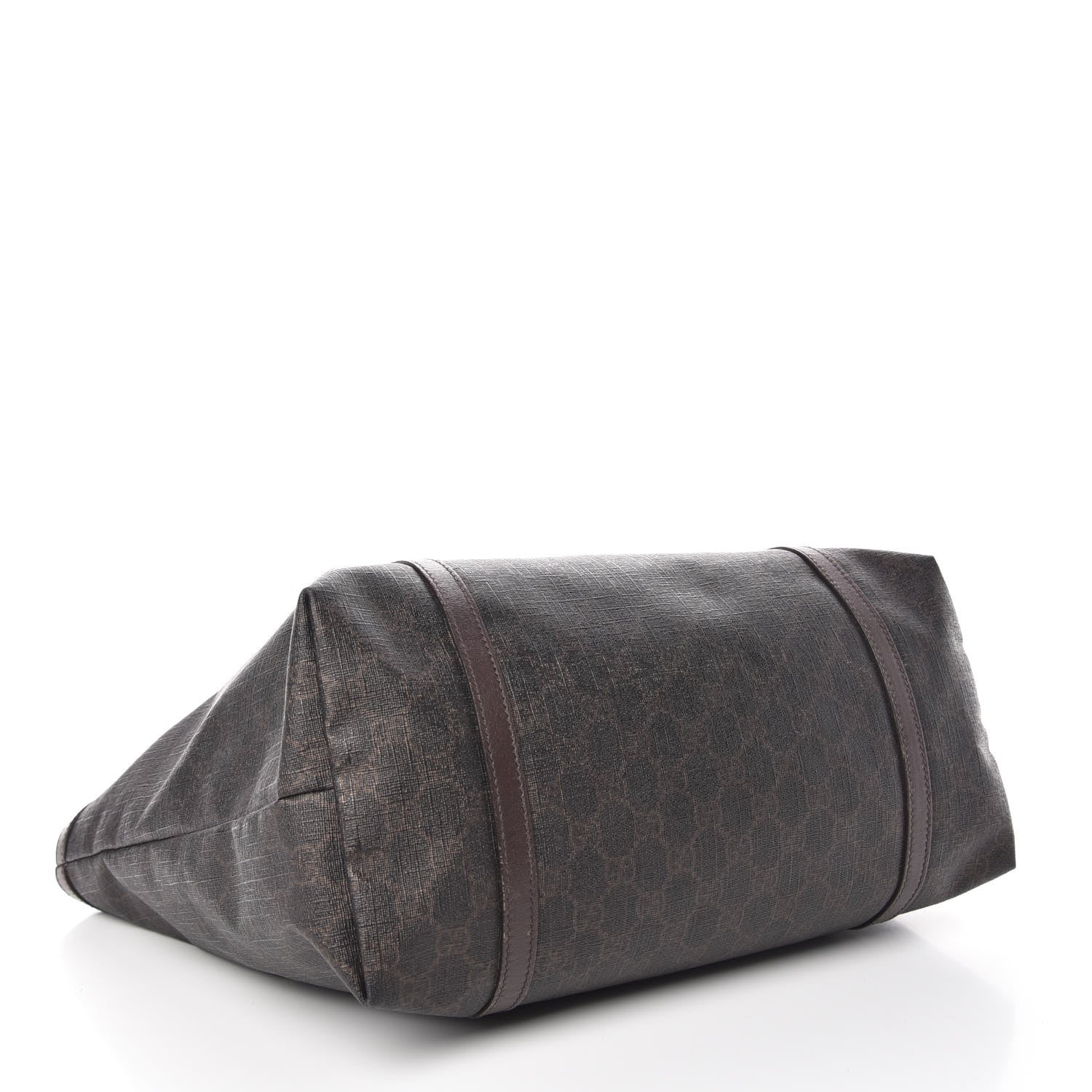 Gucci GG Supreme Monogram Medium Nice Tote Dark Brown 4 of 13