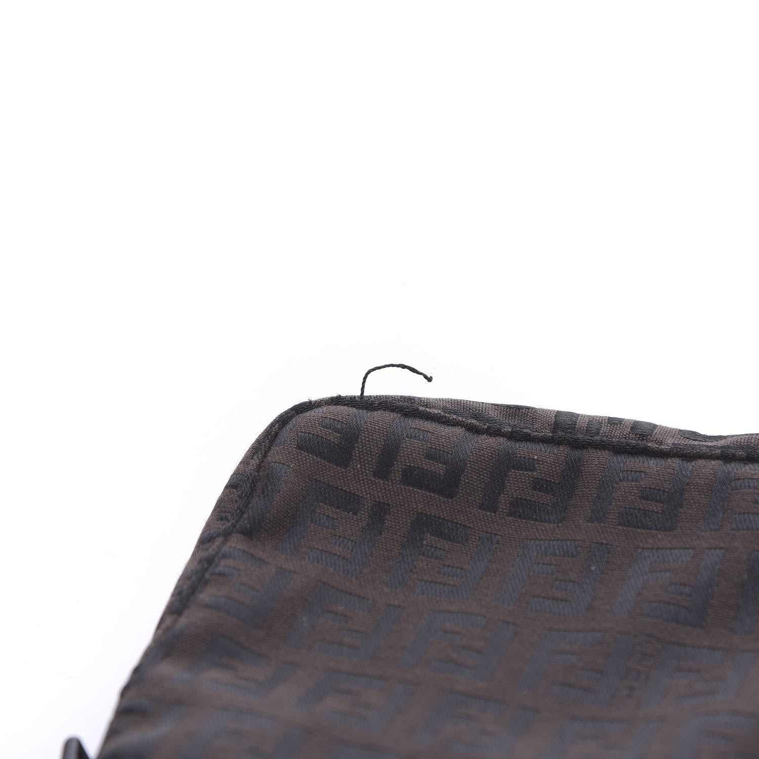 Fendi Zucchino Pochette Tobacco Moro 8 of 11