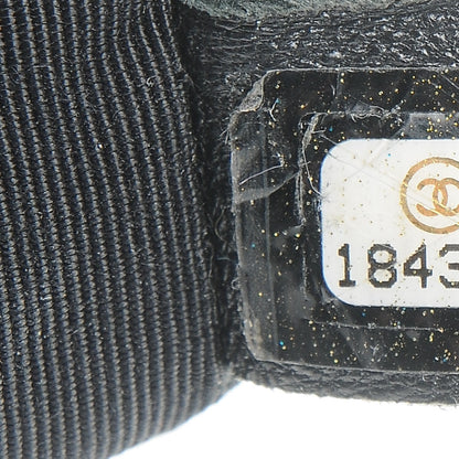 Chanel Calfskin Embossed Stitch Large Boy Flap Black 8 of 10