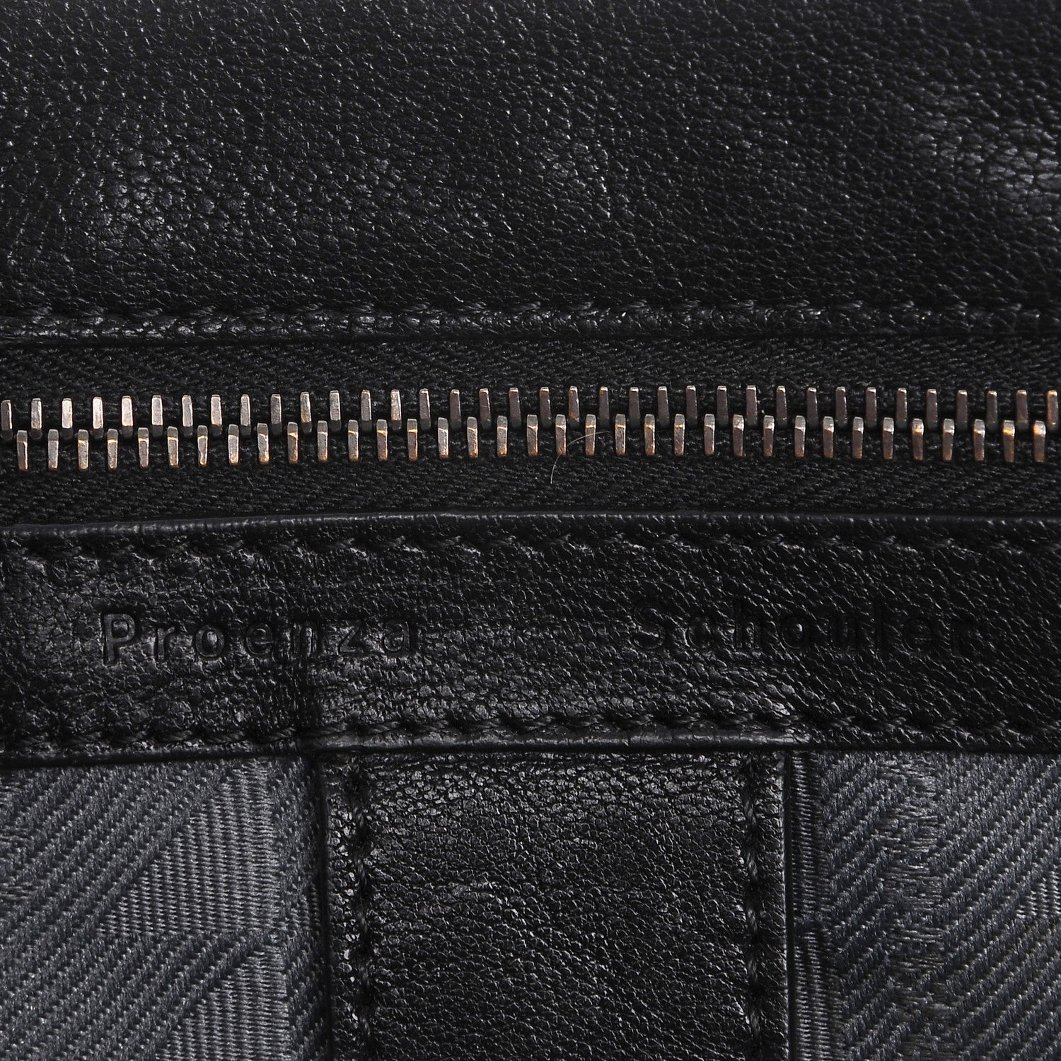 Proenza Schouler Lambskin Fringe Medium PS1 Satchel Black 7 of 9