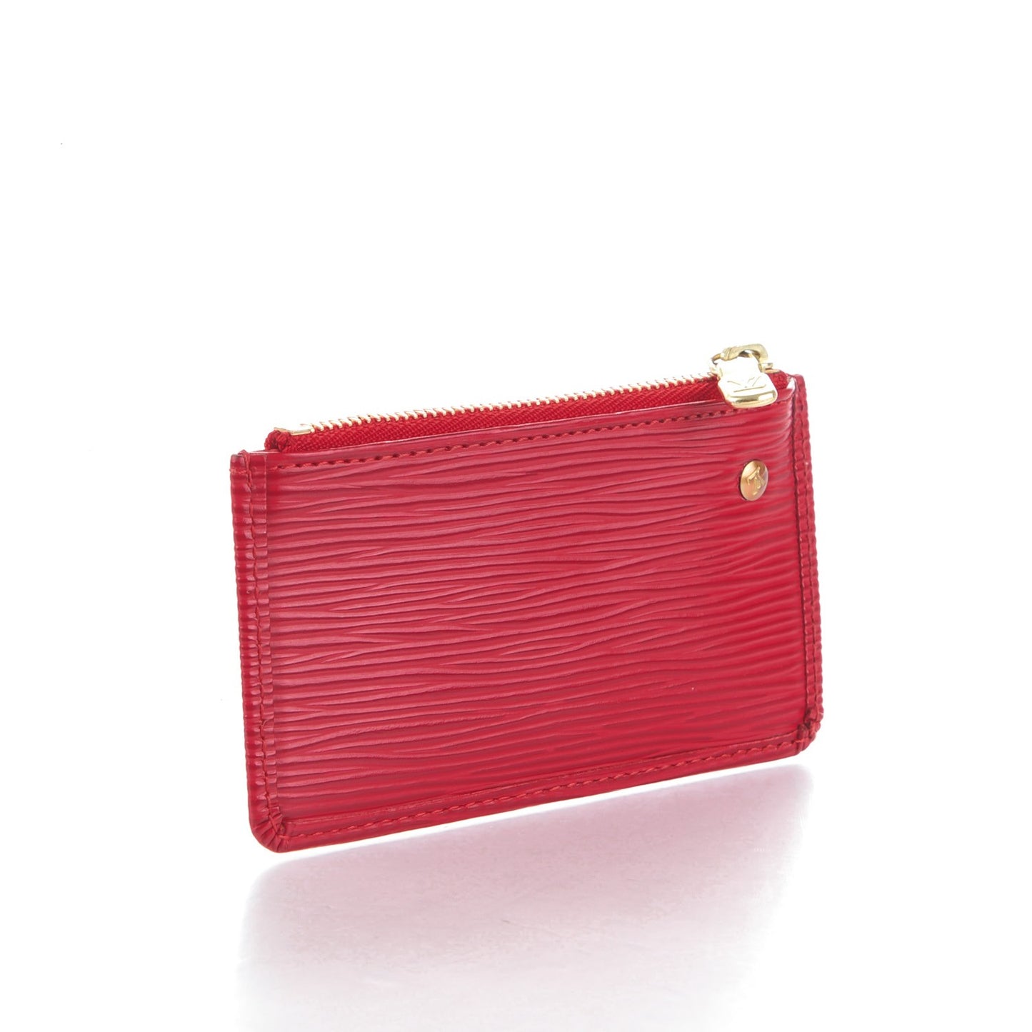 Epi Key Pouch Castillan Red
