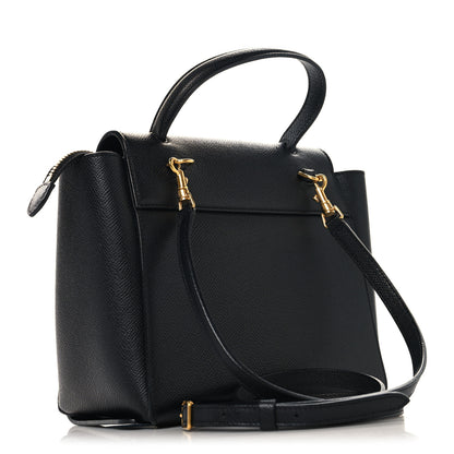 Celine Grained Calfskin Nano Belt Bag Black 3 of 10